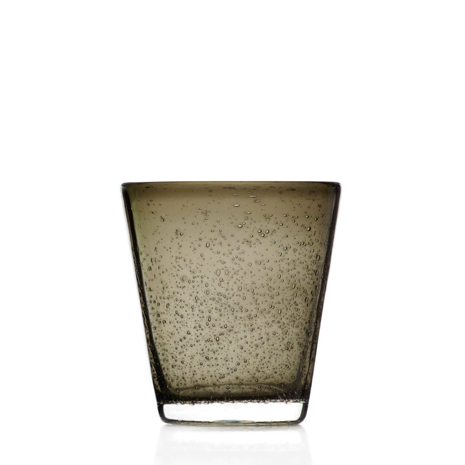 Bicchiere per whisky BURANO grigio scuro conico