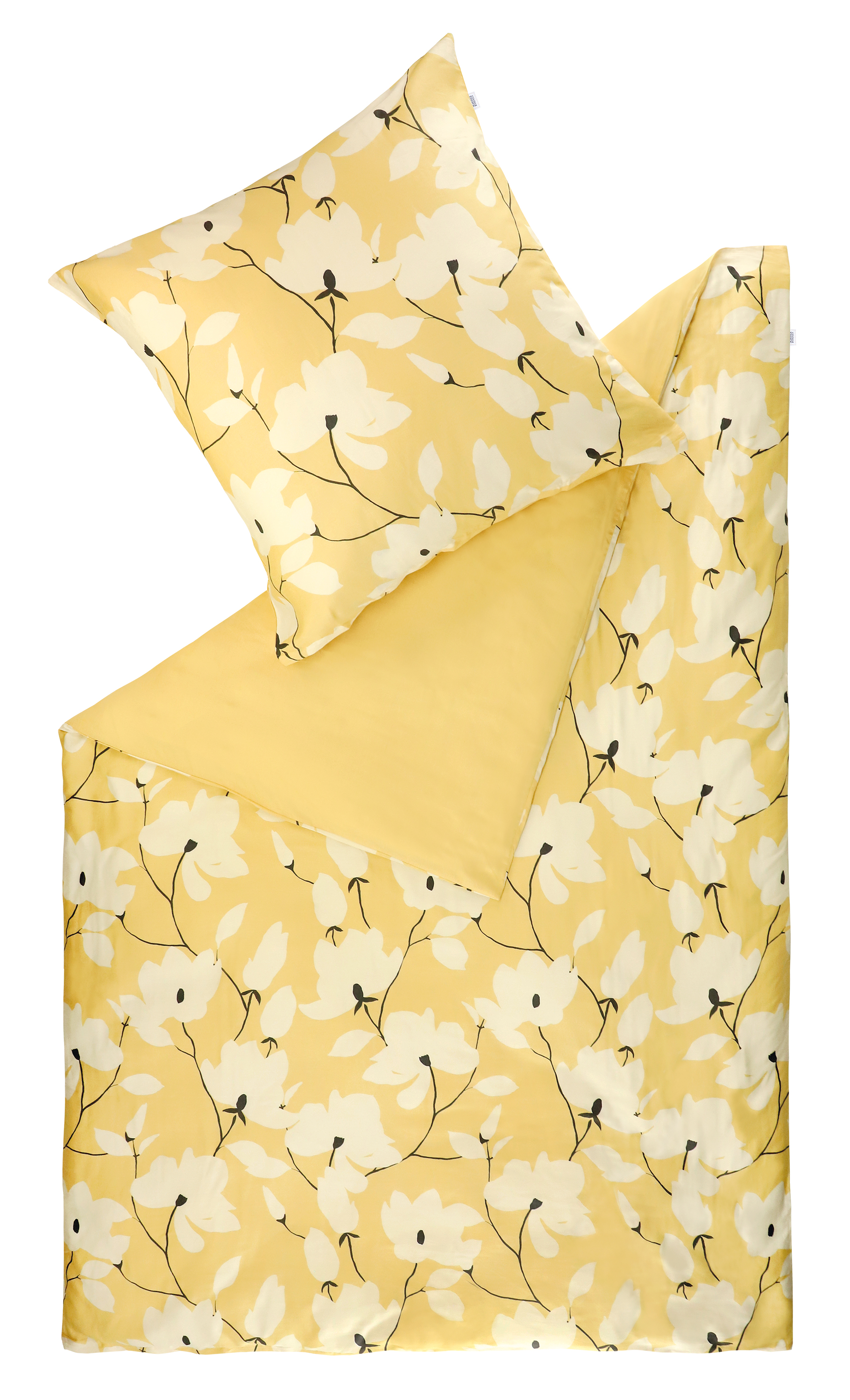 Bettwäsche Fleur-B gelb Textil