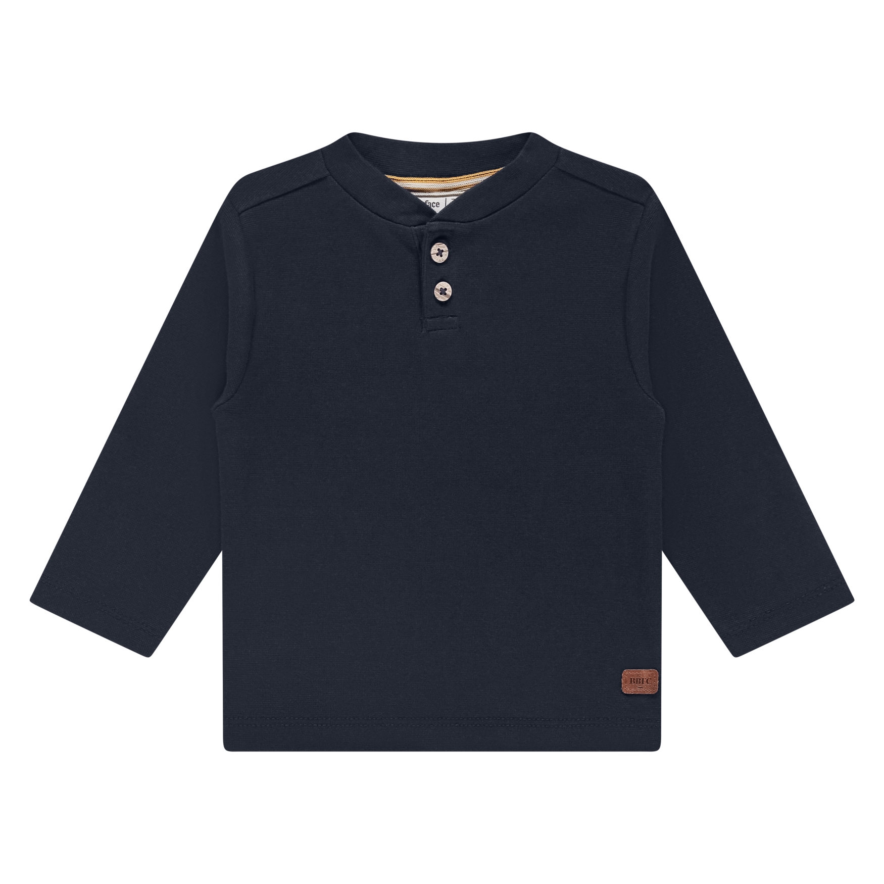 Camicia a maniche lunghe Boys Babyface blu cotone elastan