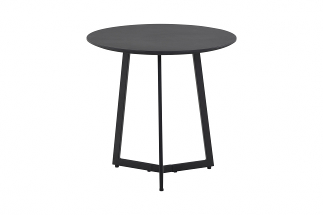 Outdoor Beistelltisch Beach schwarz Stahl