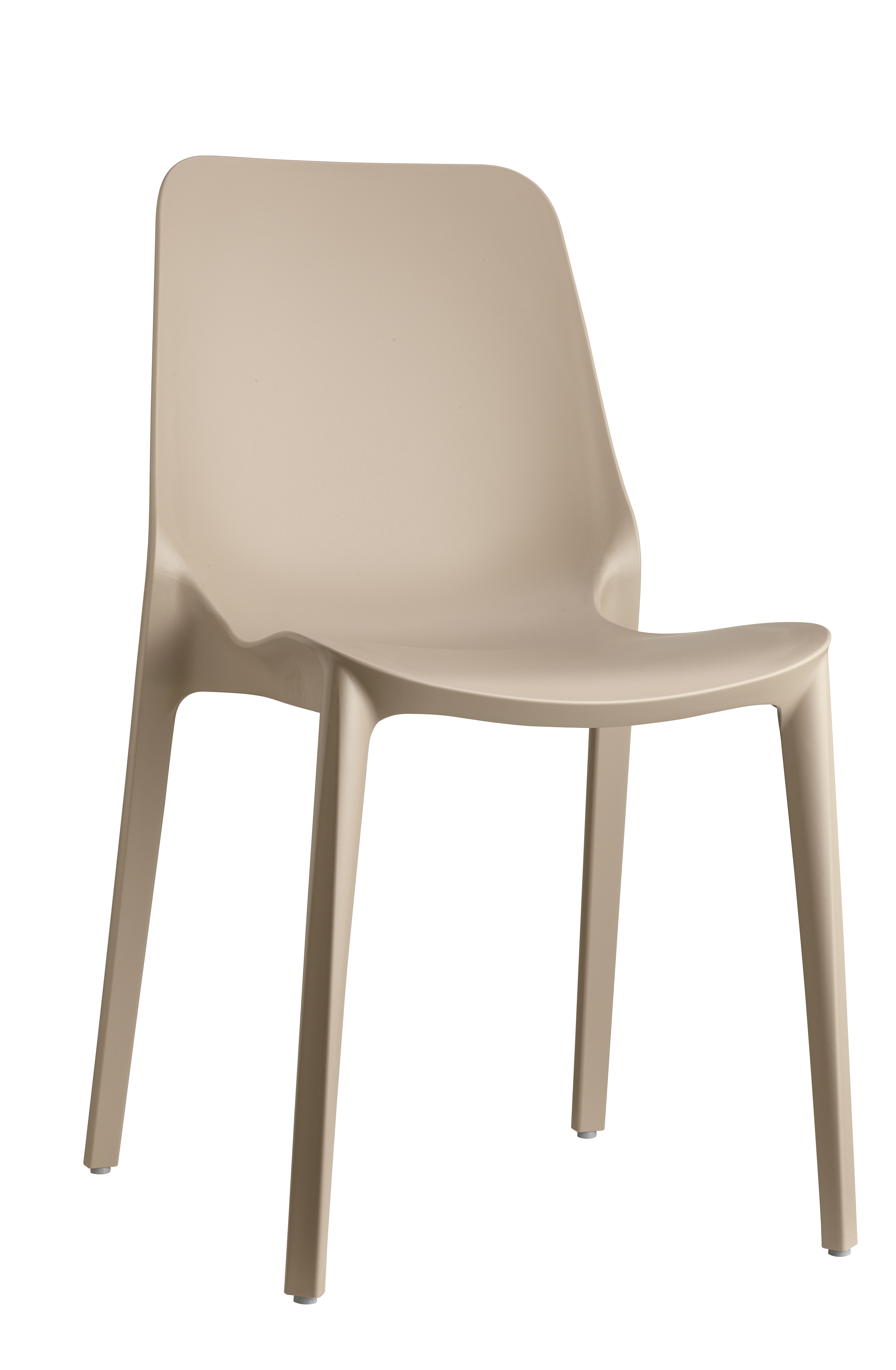 Outdoor Stuhl Ginevra taupe Kunststoff