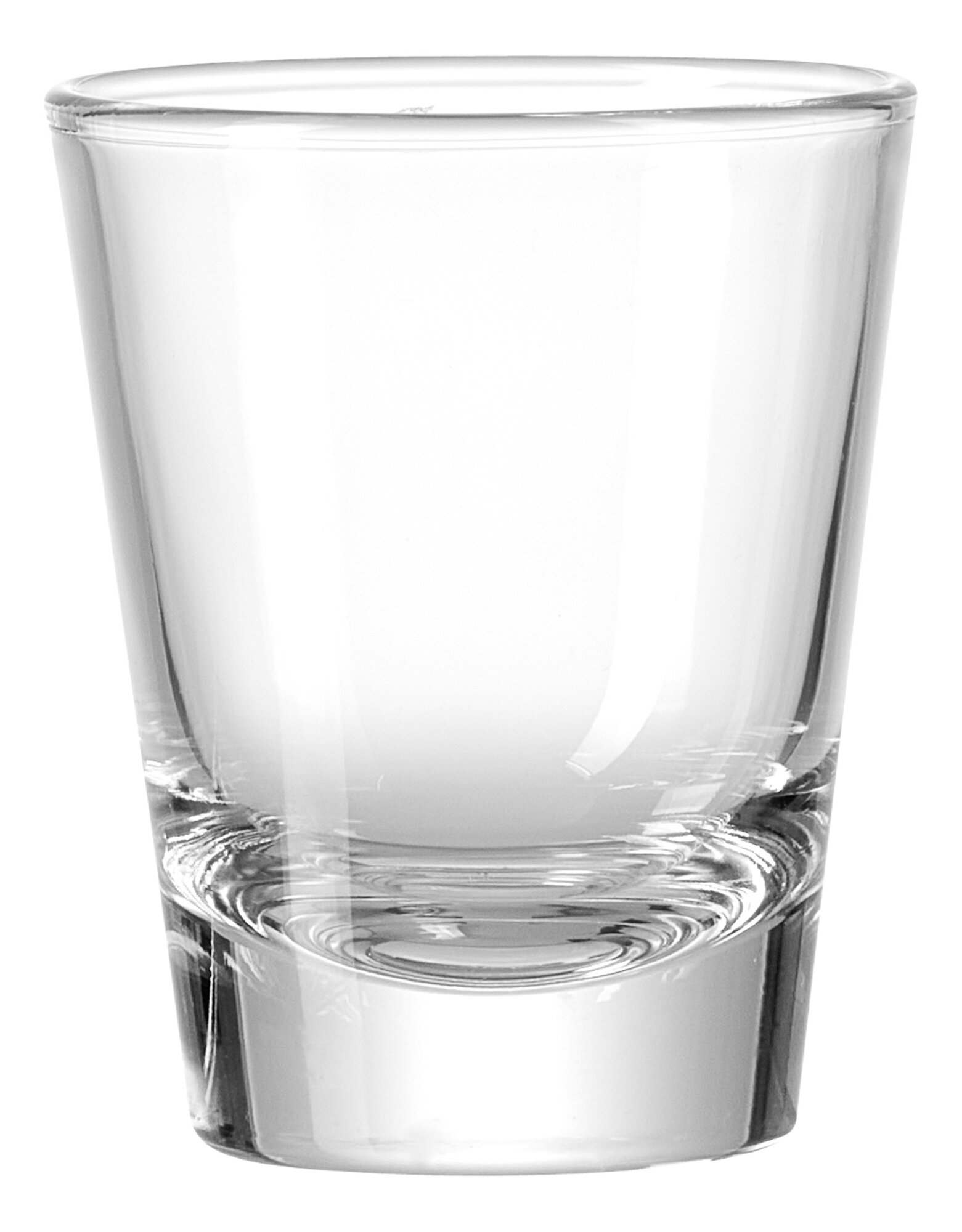 Schnapsglas Shot klar Glas