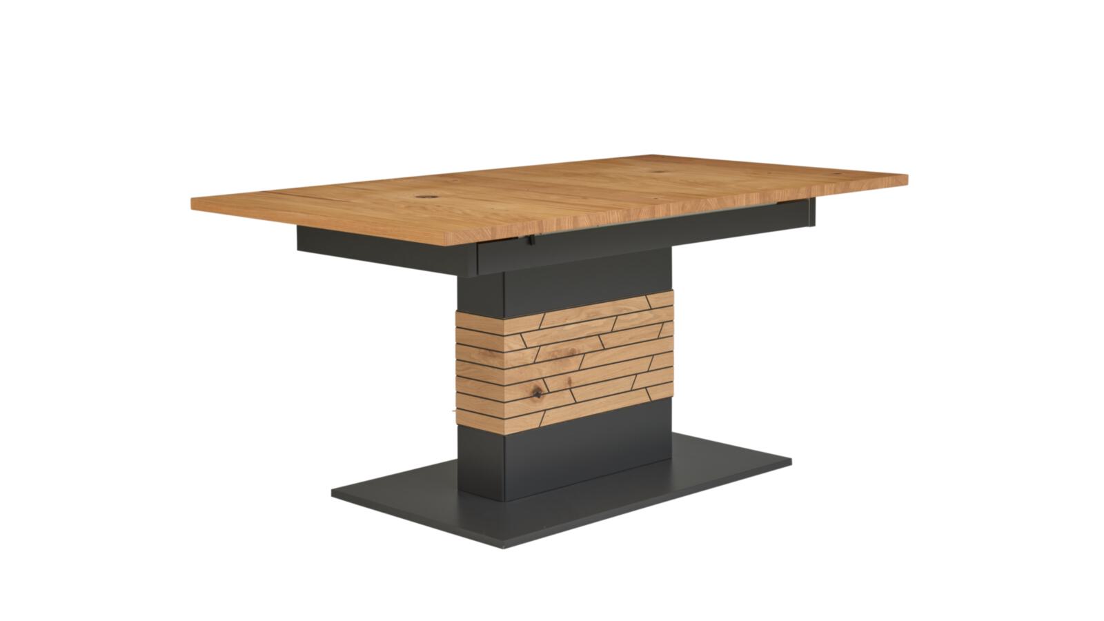 Esstisch Interliving 2108 Schiefer schwarz