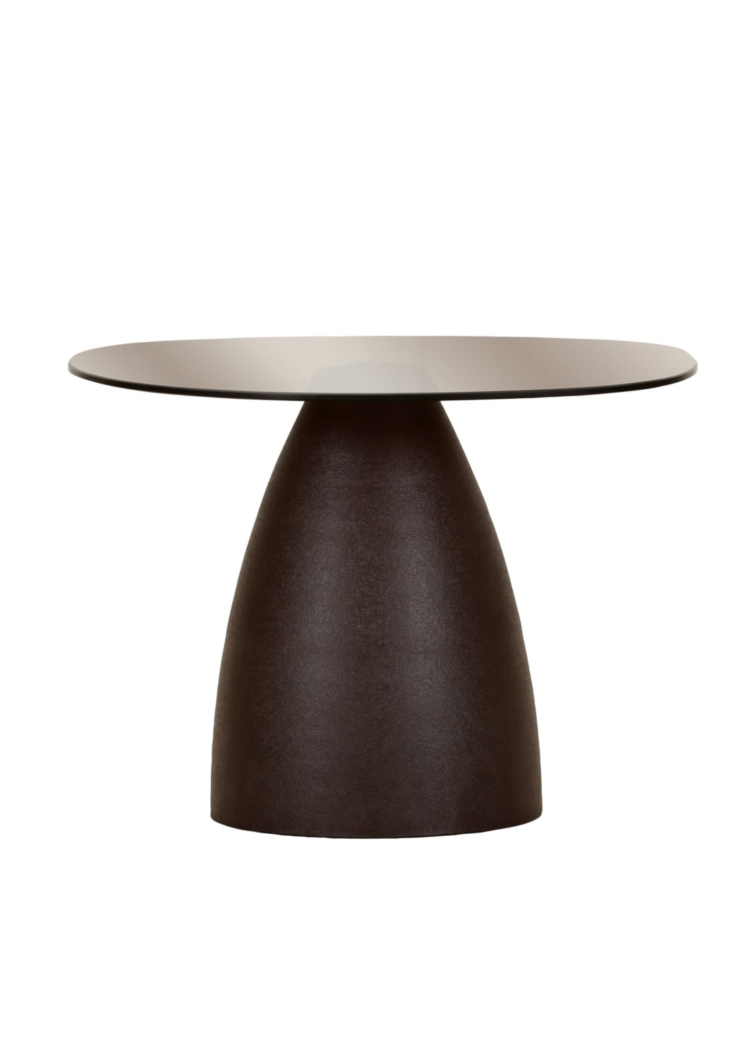 Beistelltisch Murphy braun Glas Metall