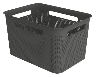 Box Brisen schwarz Kunststoff