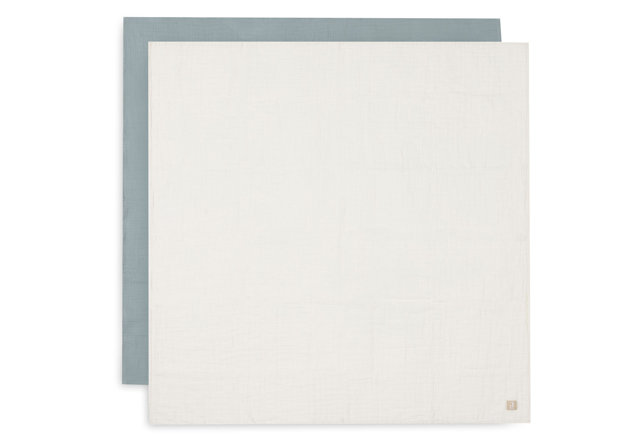 Mullwindeln Basics grün weiß Baumwolle