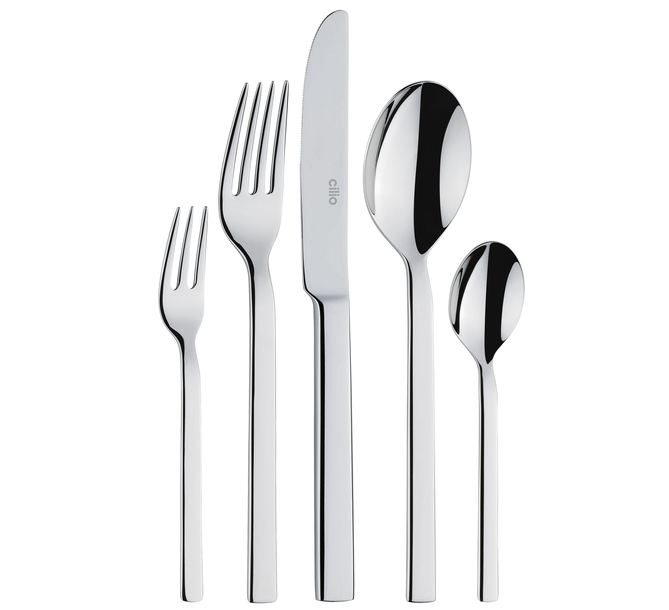 Besteck-Set 30 tlg. Venezia silber Edelstahl