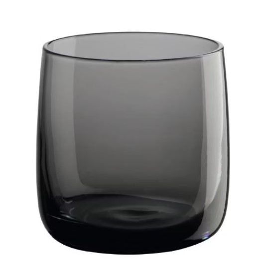 Glas Sarabi grau glänzend Glas