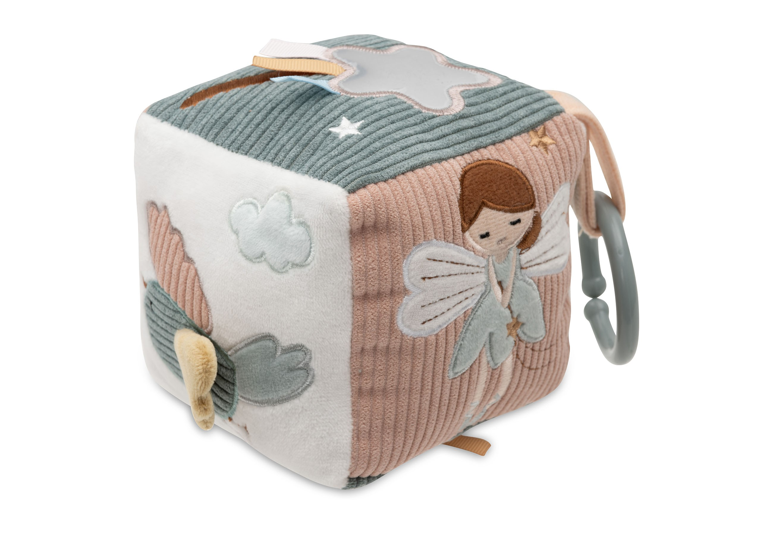 Cubo attività Lovely Birds poliestere multicolore
