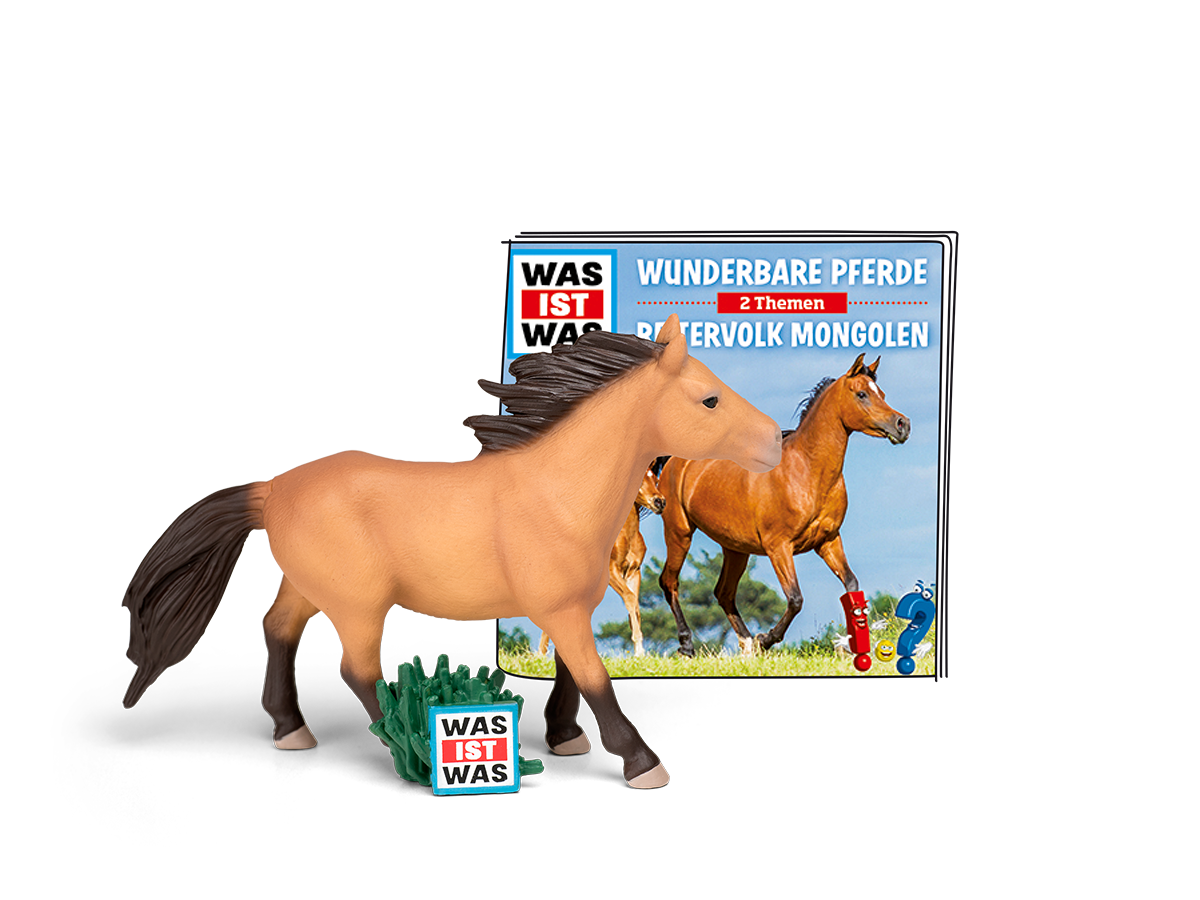 WAS IST WAS - Cavalli meravigliosi/Cavalieri Mongoli CONTENUTO TONIE