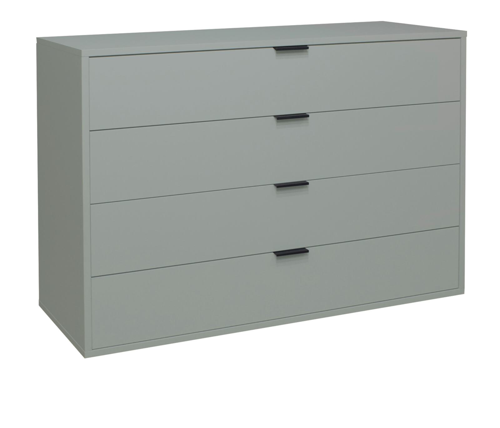 Kommode Bonnie Pine Green matt Lack