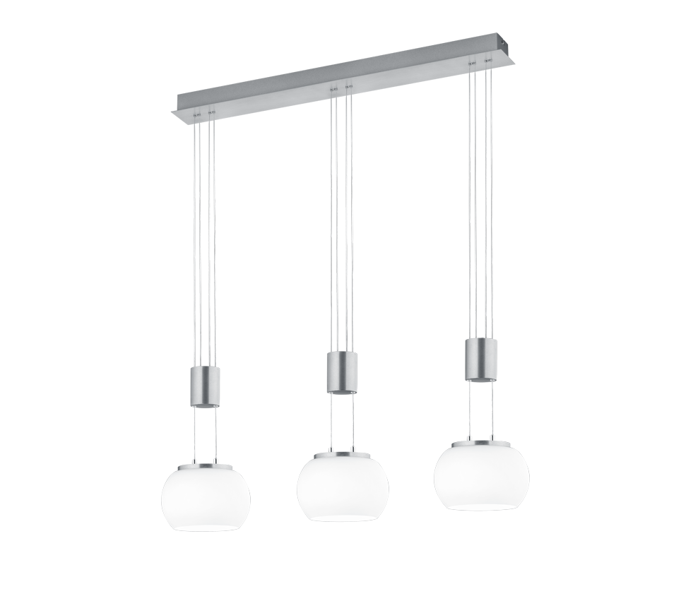 Pendelleuchte Madison  Nickel matt Aluminium