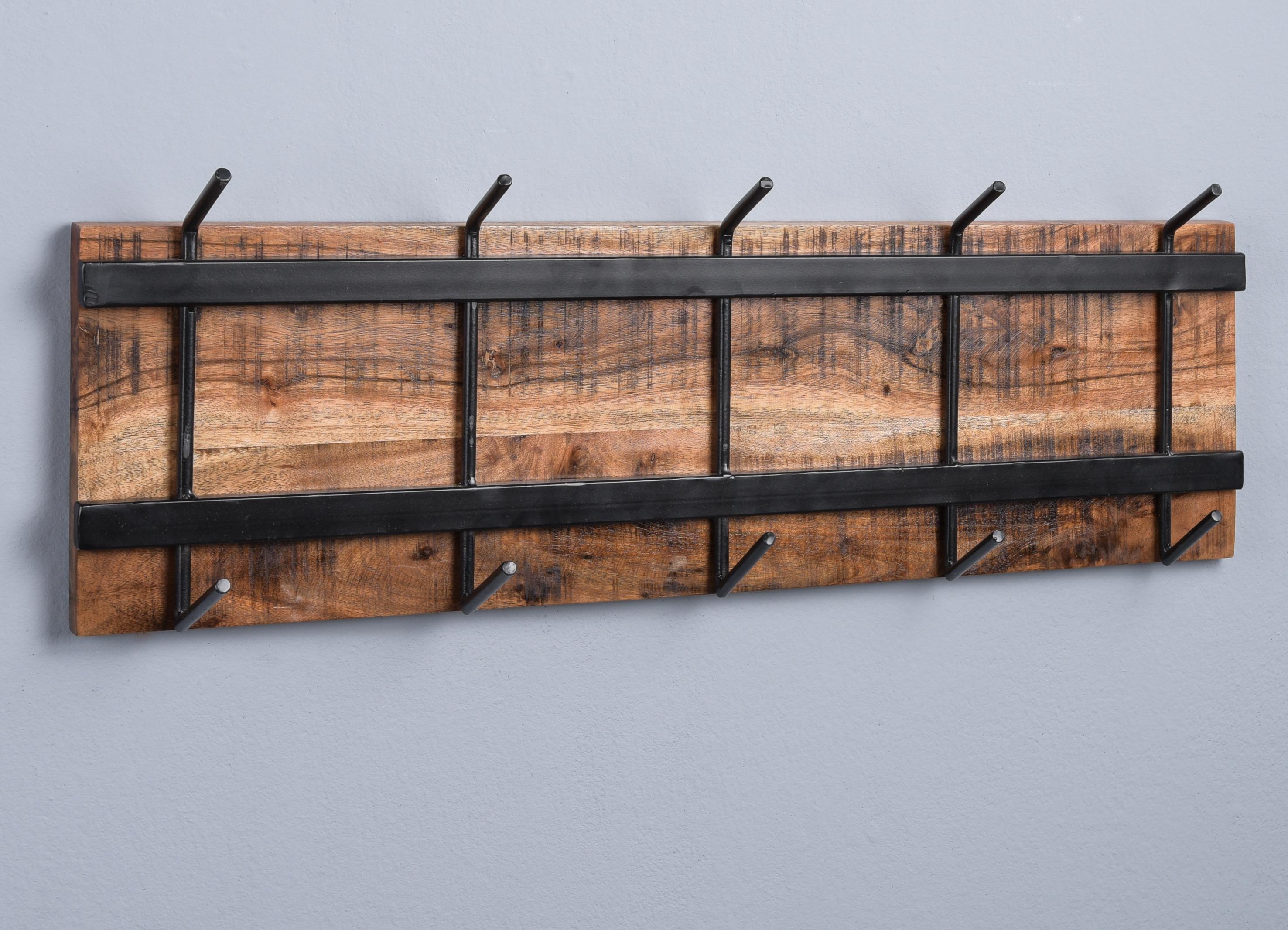 Garderobe Yukon Mango Massivholz Holz