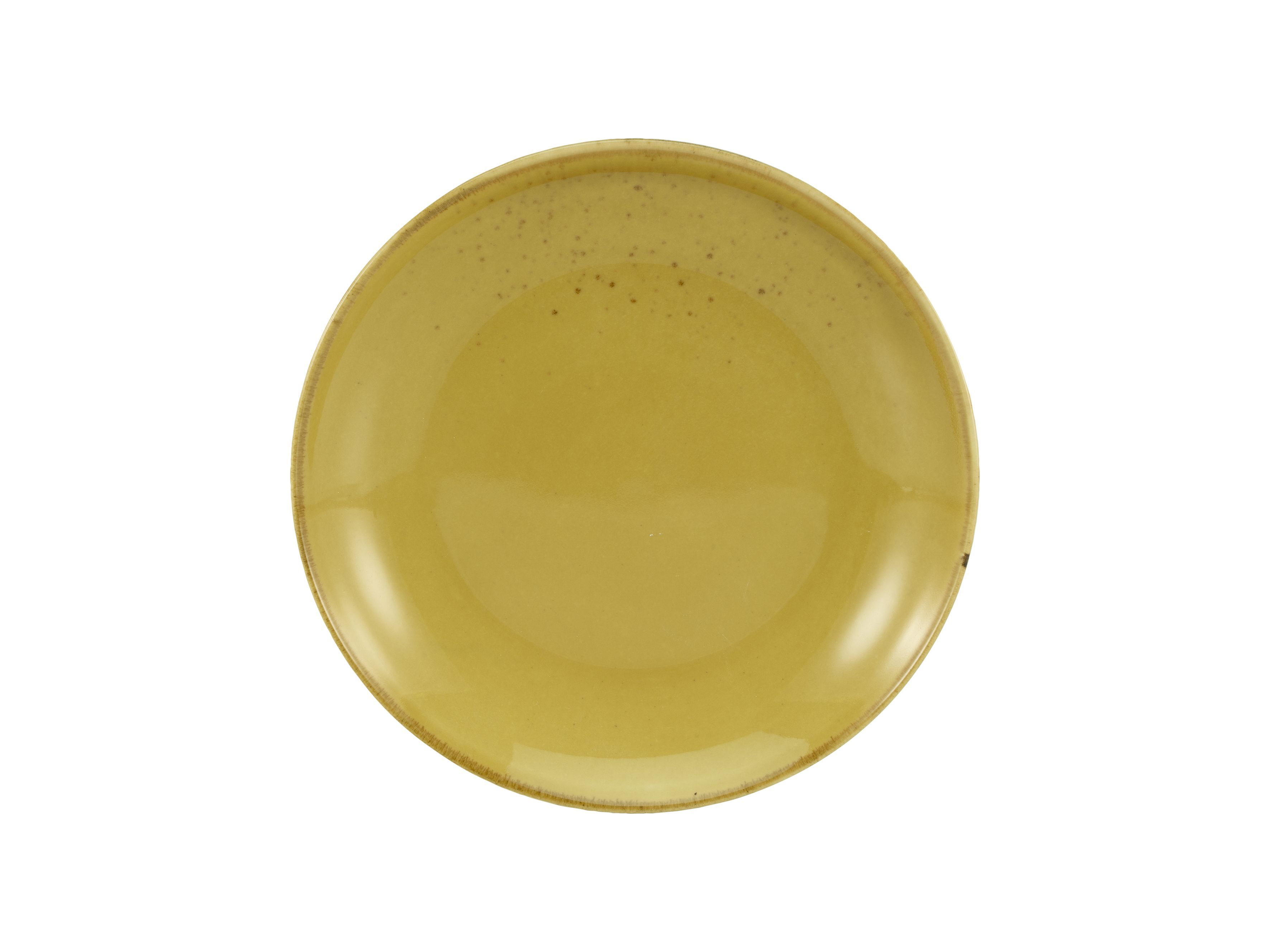 Dessertteller NATURE COLLECTION Curry B21/H3/D21cm