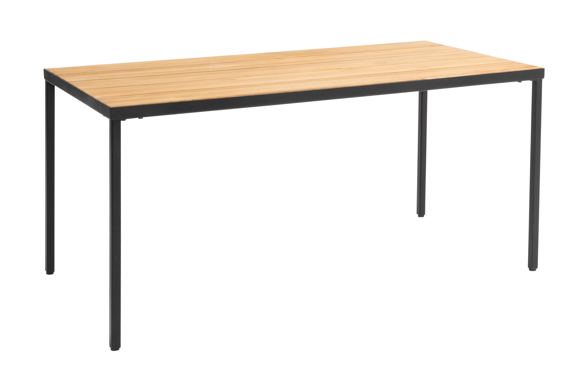 Outdoor Tavolo sottile in legno marrone