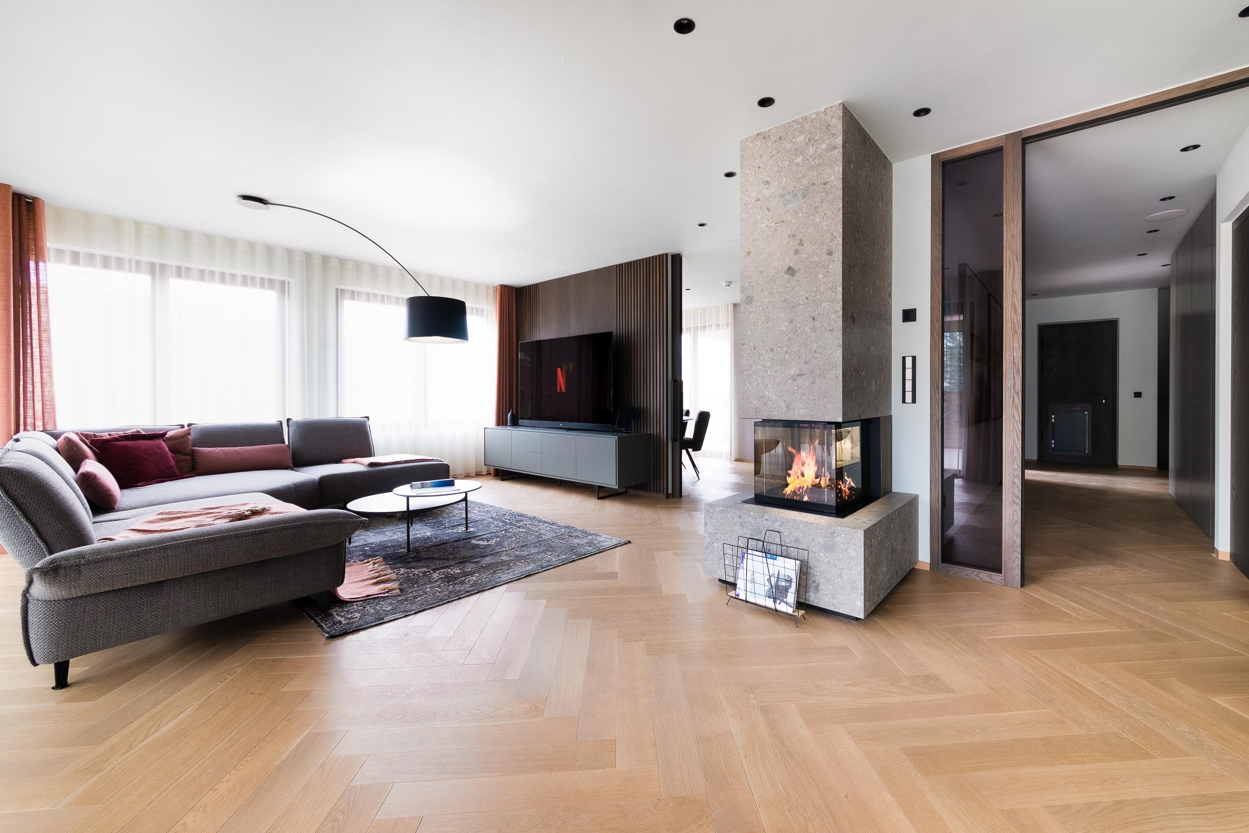 Modernes Penthouse