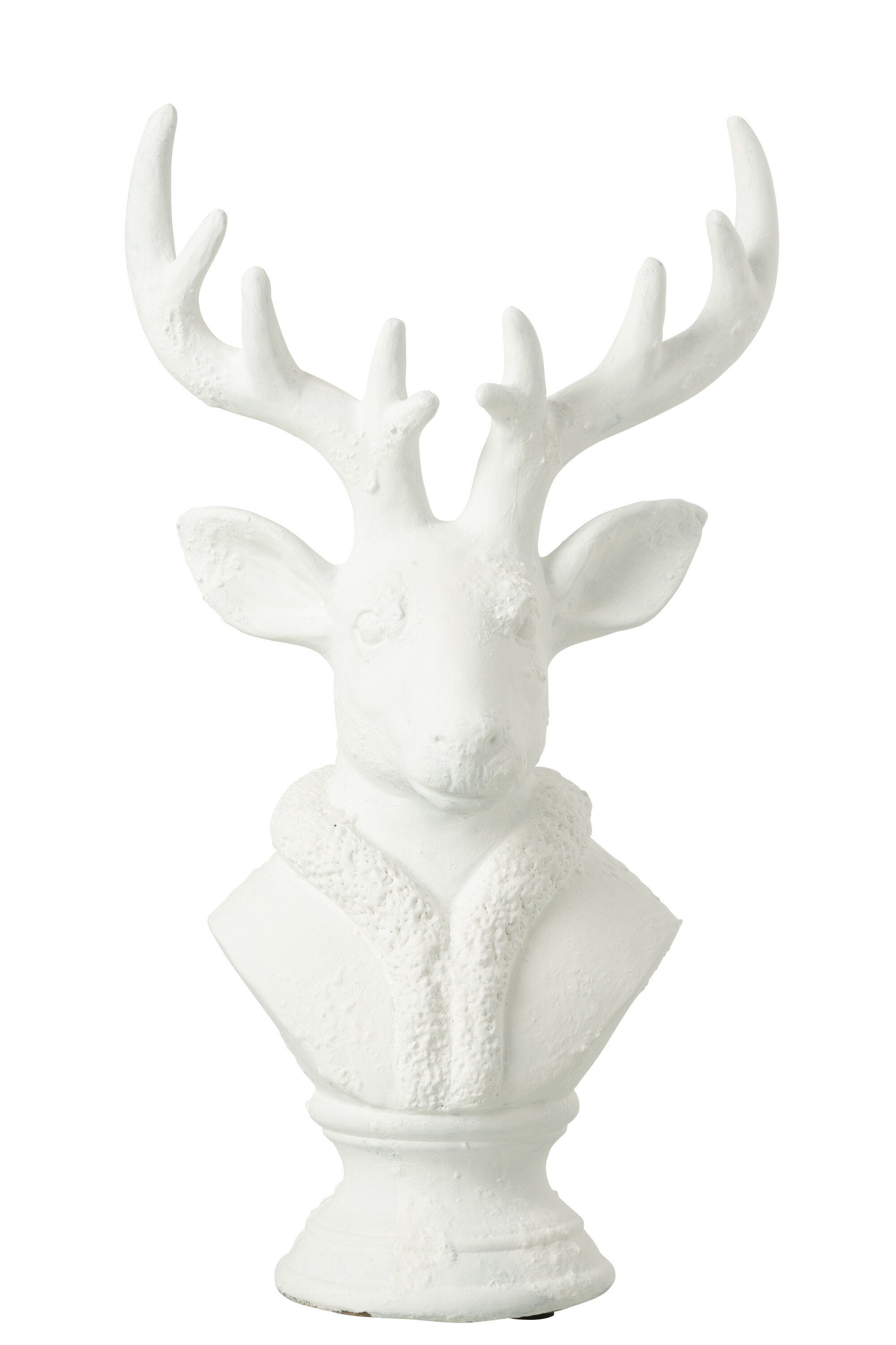 Dekofigur Hirsch Jolipa weiß Polyresin