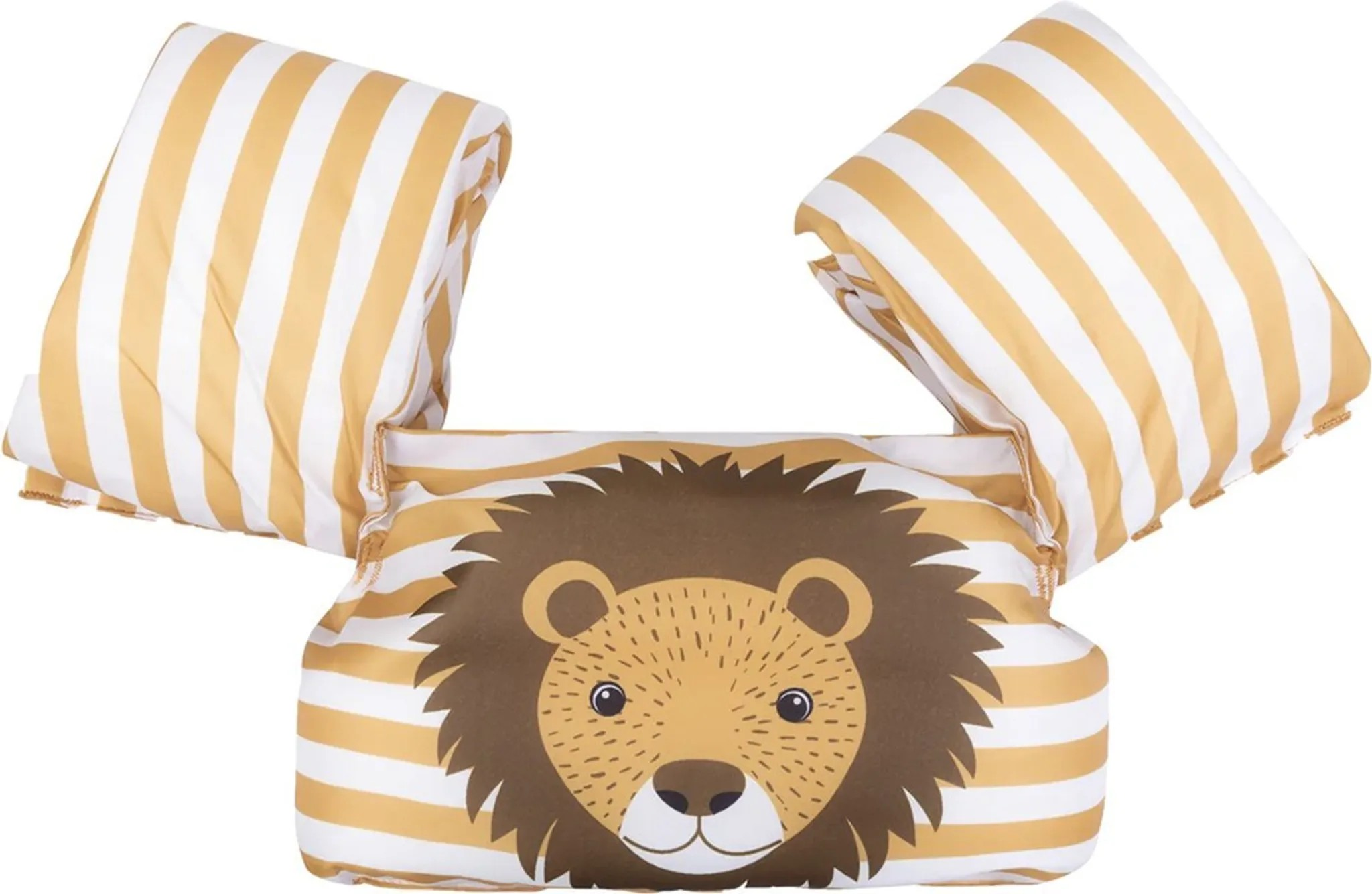 Schwimmweste Lion braun weiß PVC