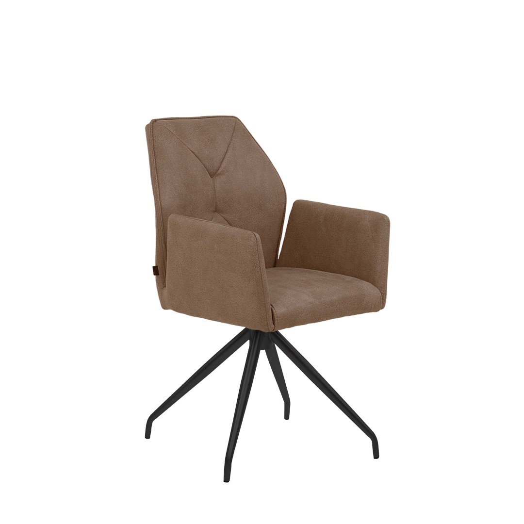 Poltrona Interliving 5104 tessuto ambra