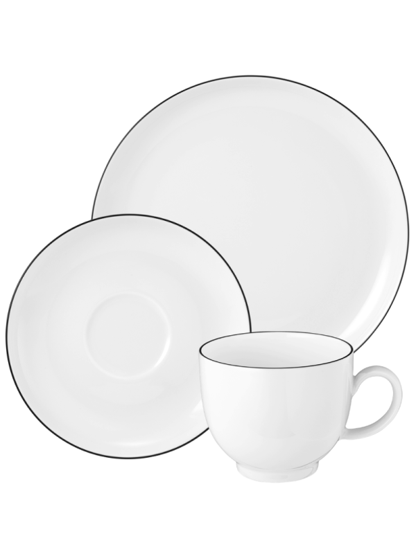 Servizio caffè LIDO nero