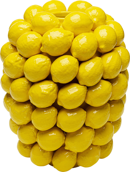 Vase Lemonjuice gelb Porzellan