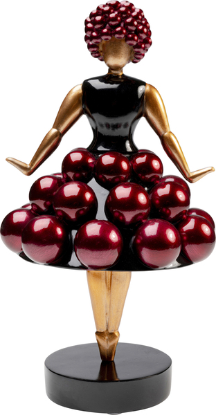 Deko Figur PRIMABALLERINA rot