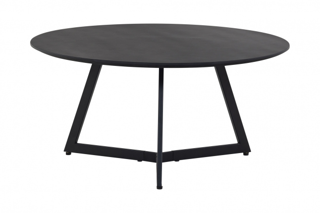 Outdoor Beistelltisch Beach schwarz Stahl