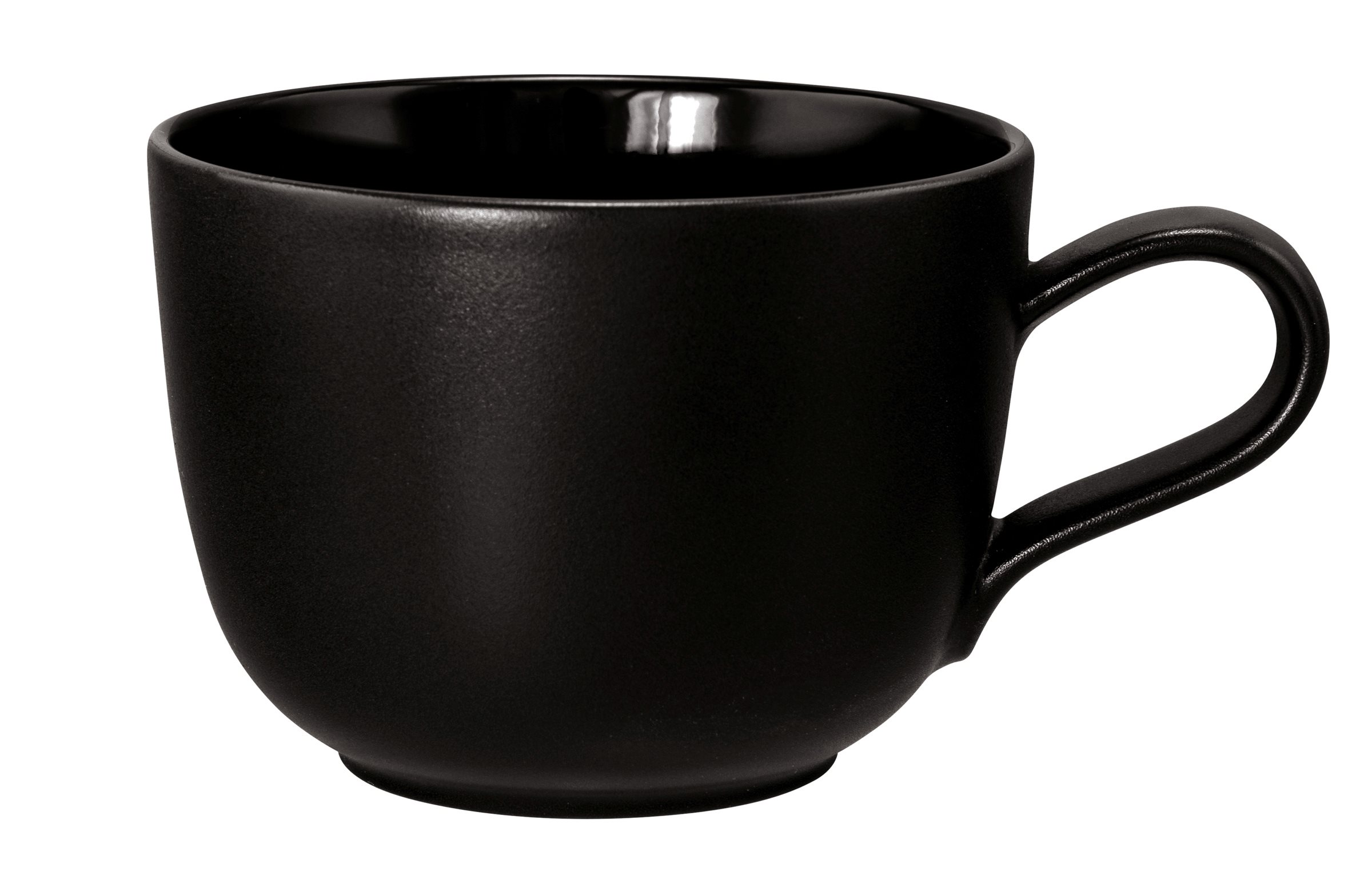 Kaffeeobertasse LIBERTY schwarz