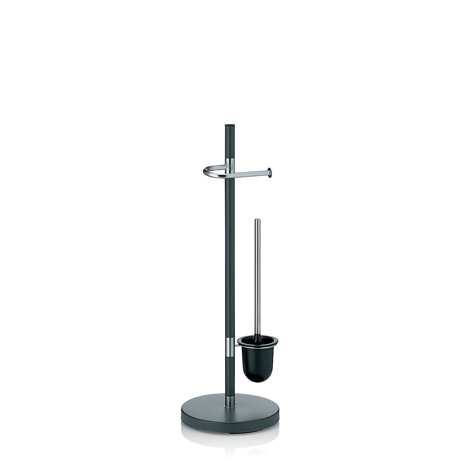 Set da toilette Sinerio in metallo antracite