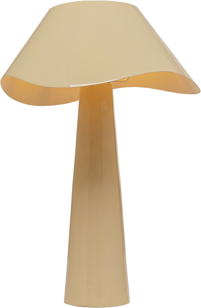 Lampada da tavolo Acciaio beige nuvoloso