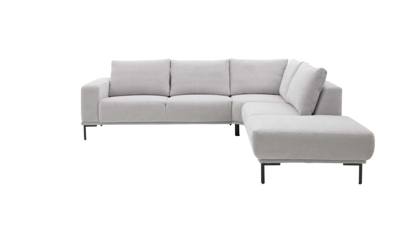 Ecksofa Interliving 4255 silber Stoff