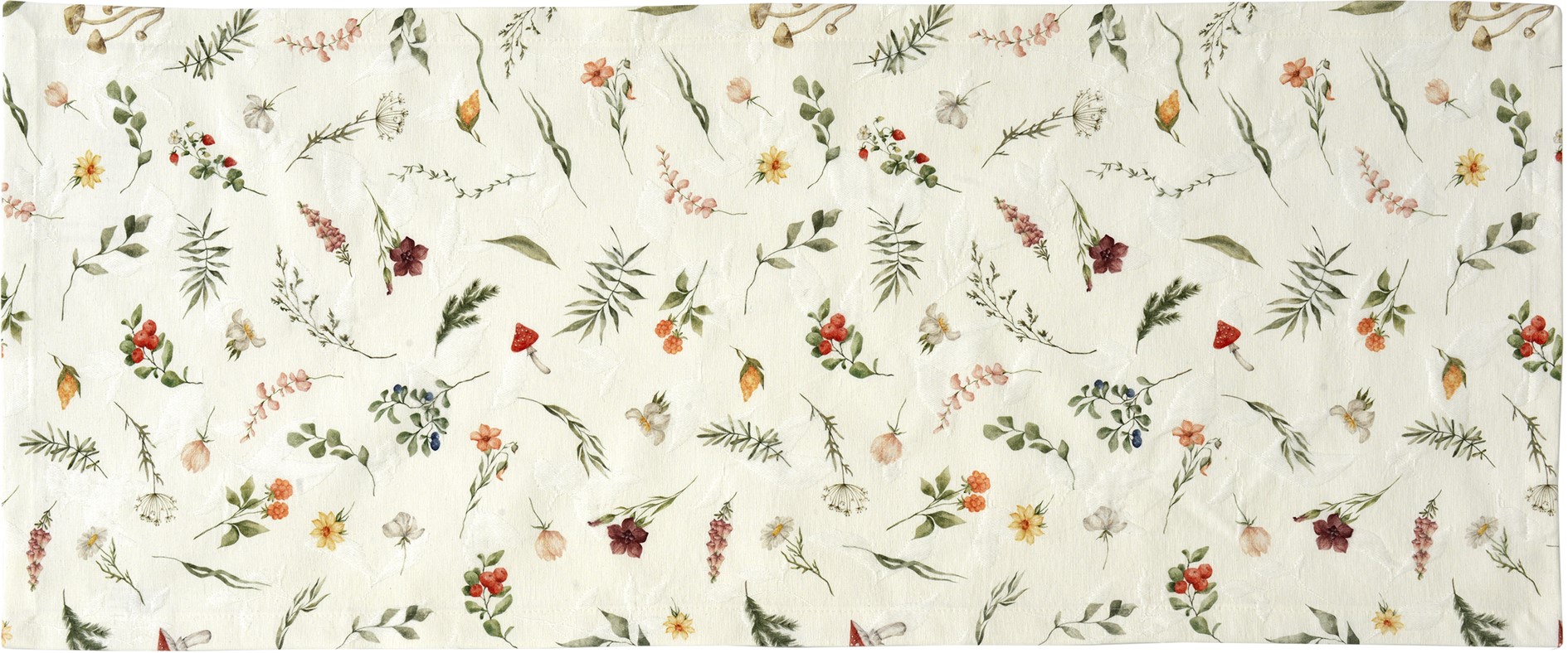 Runner da tavola Forest Flowers beige