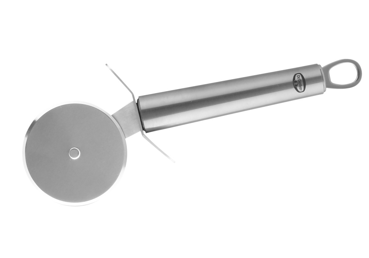 Pizzaschneider Profi silber Edelstahl - 18/10 / AISI 304