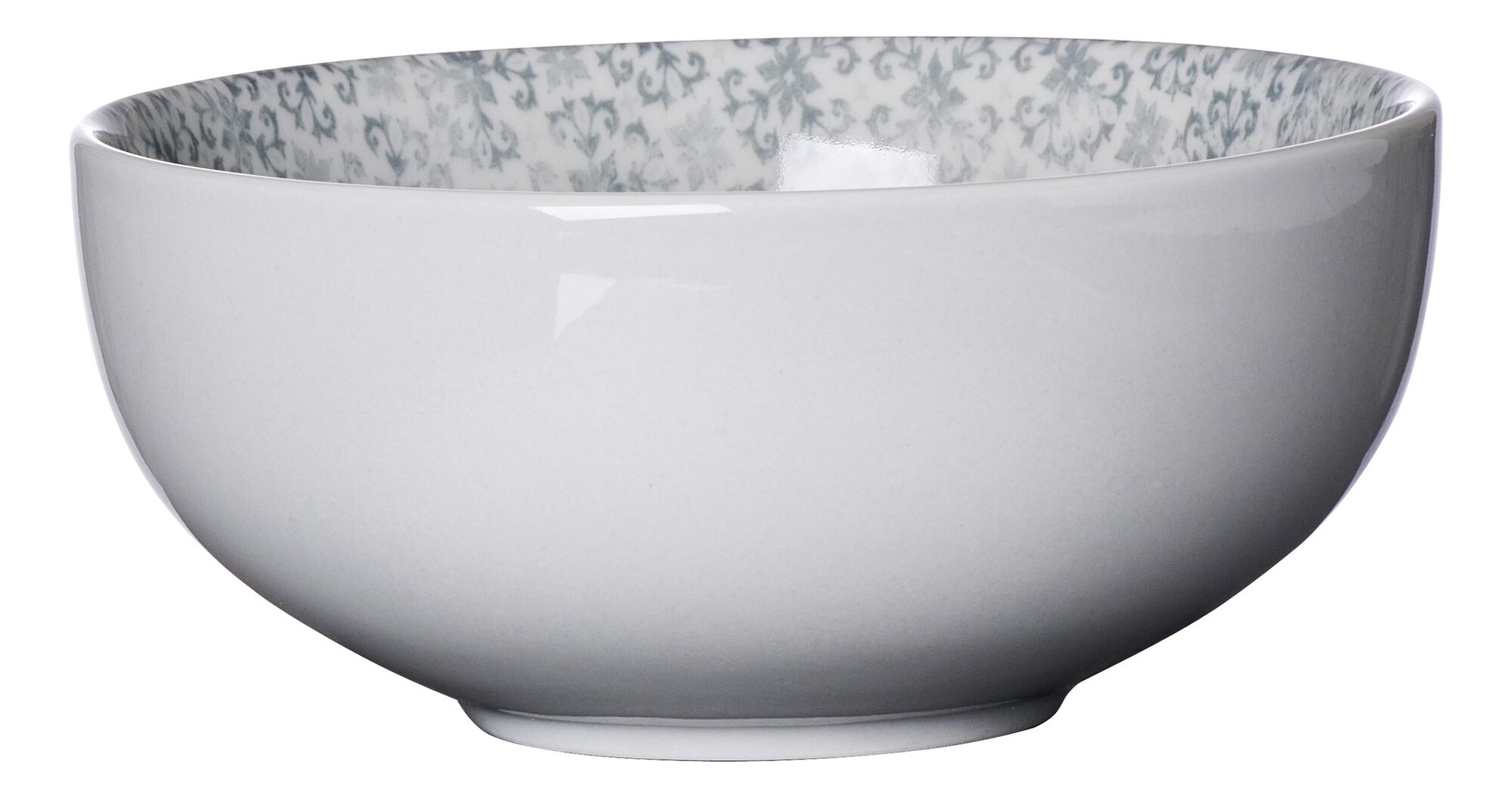 Müslischale STANDARD Grau Porzellan
