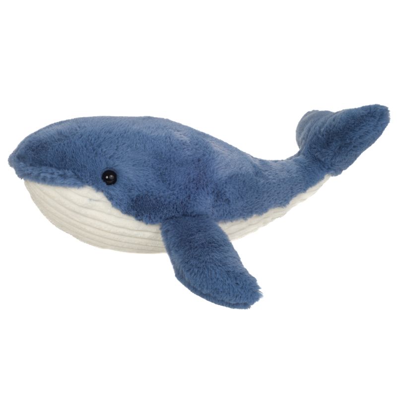 Kuscheltier Walfisch Hermann Teddy Original blau Polyester