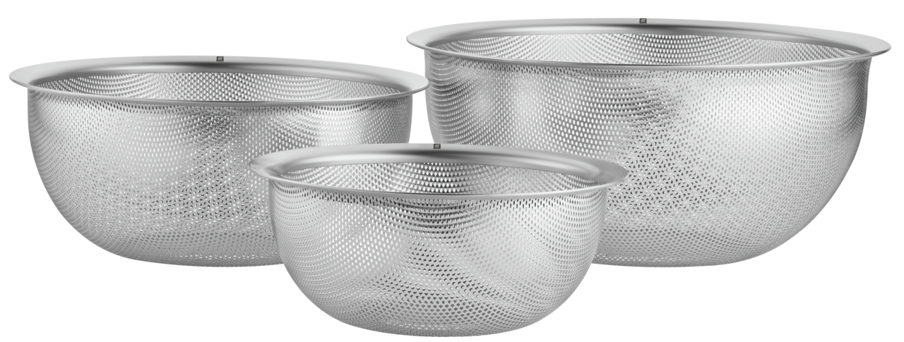 Set di setacci Prep argento acciaio inox