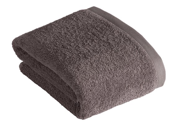 Badetuch HIGH LINE grau Frottee