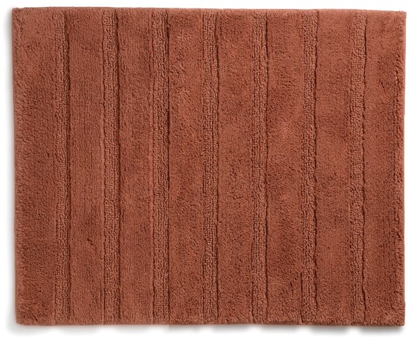 Badematte Megan terra 100% Baumwolle