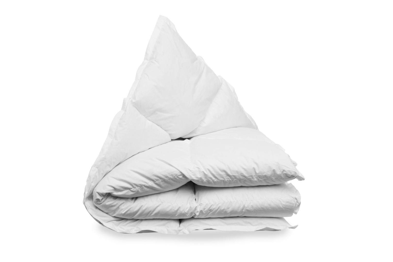Bett D400 Artic Winter Weiß Daune