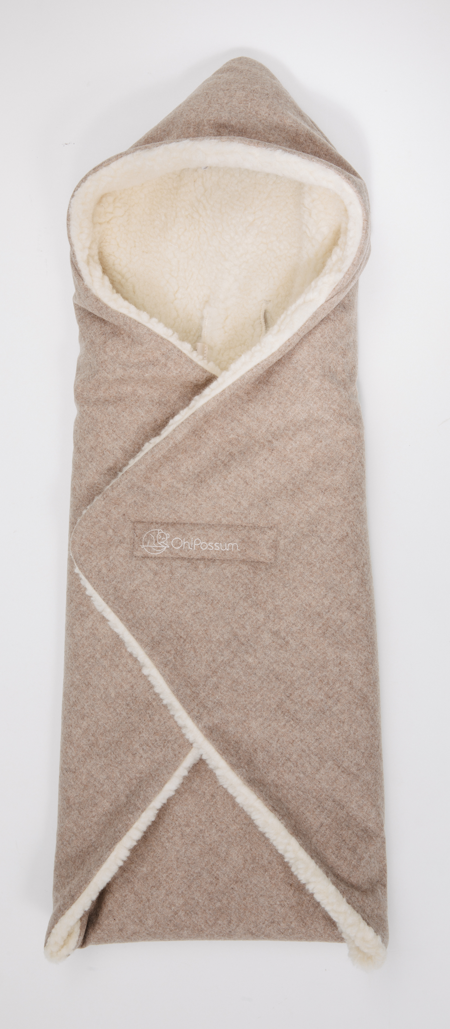 Coperta Koala X-Large in lana merino beige