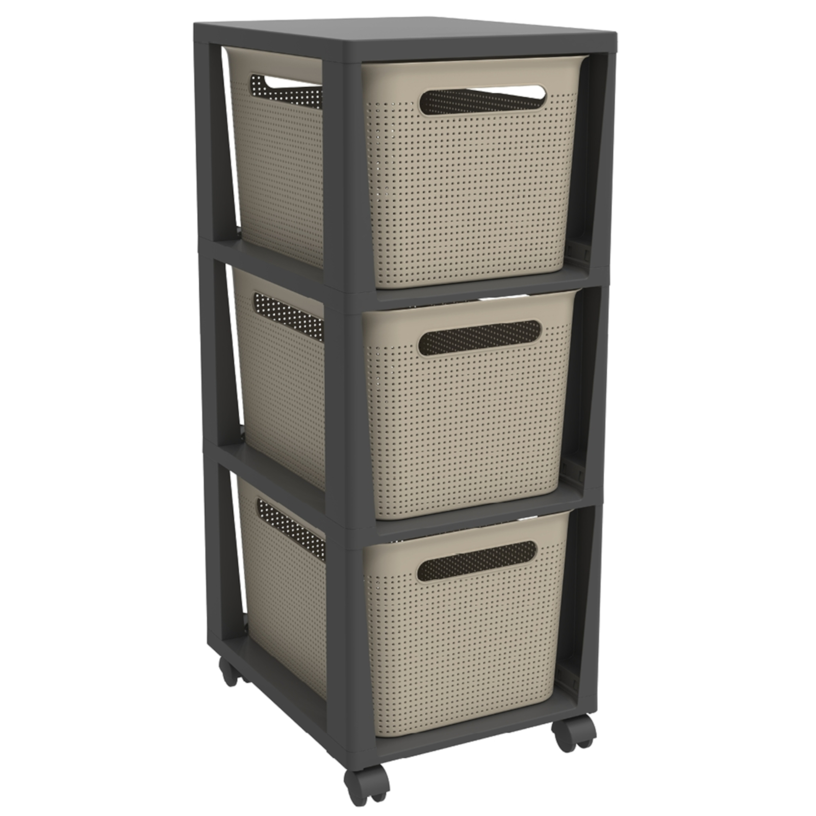 Tower 3 x 16 l BRISEN mit Rollen