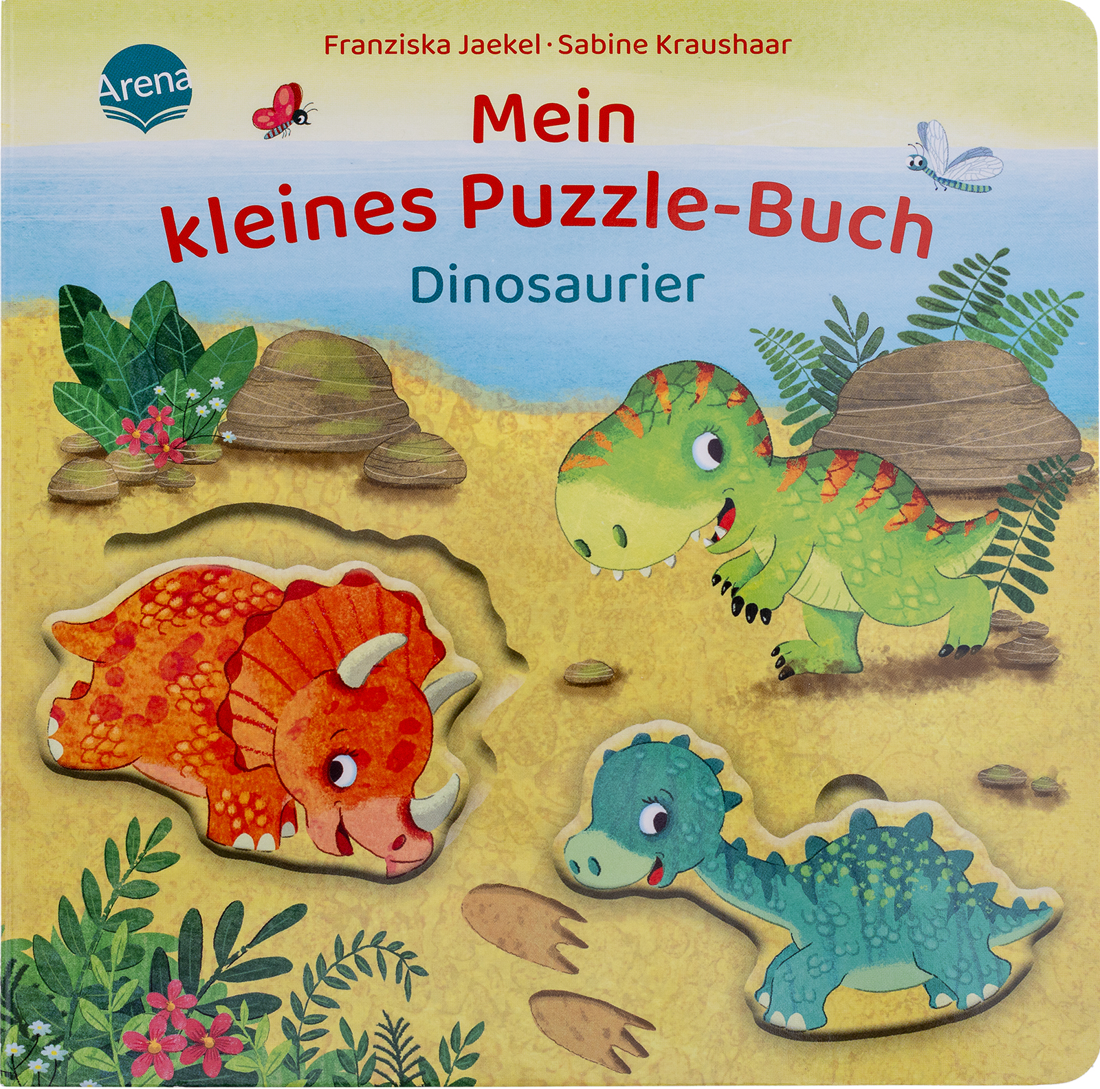 Libro illustrato libro puzzle dinosauro cartone multicolore