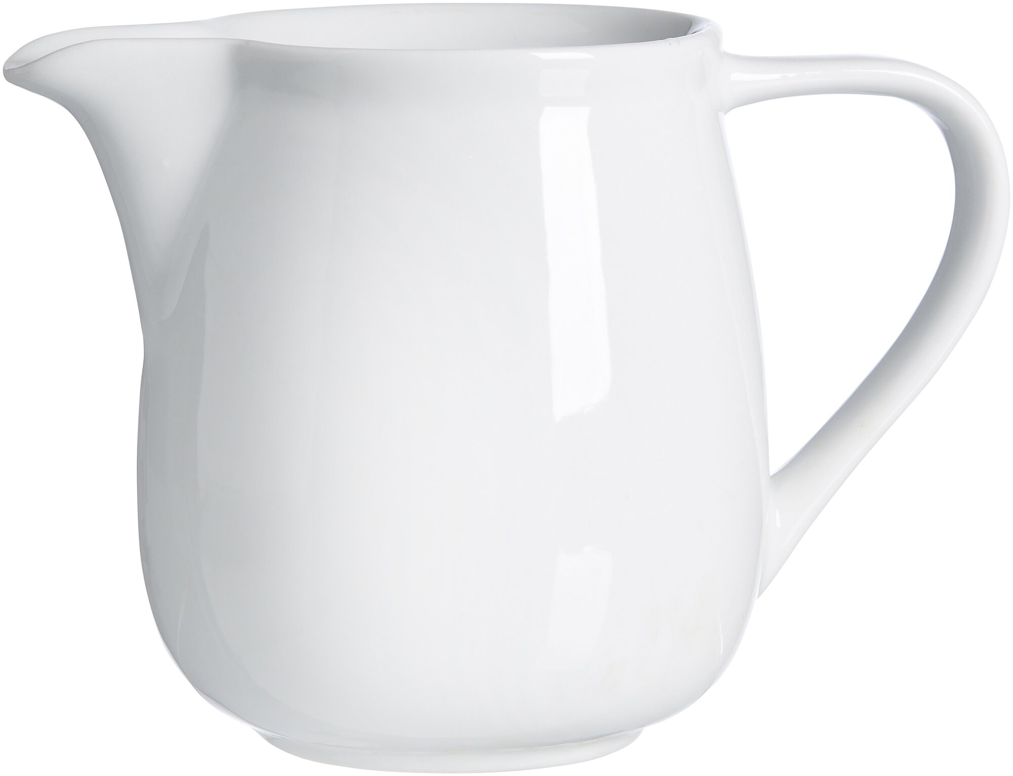 Milchkrug STANDARD Weiß Porzellan