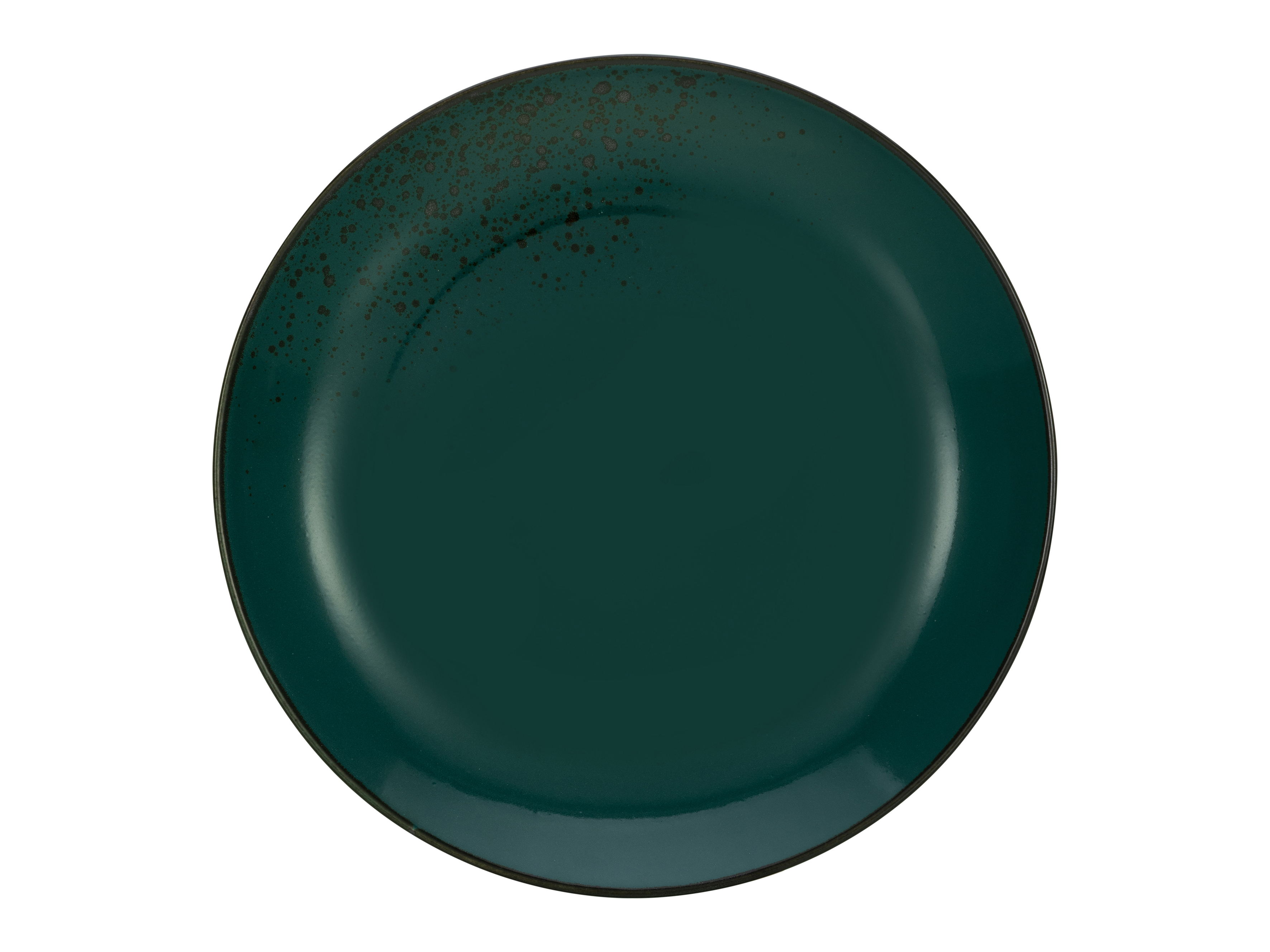 Piatto da portata NATURE COLLECTION Verde scuro L27/H3,5/D27cm