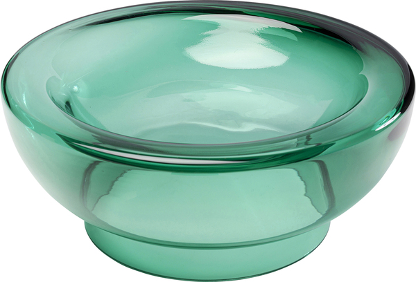 Vase Grazioso grün Glas
