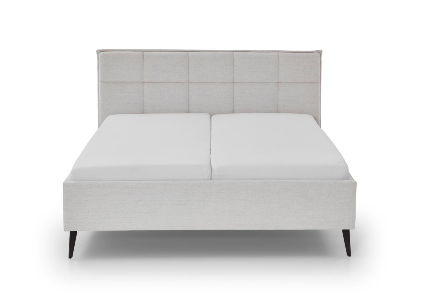 Polsterbett Paulo beige Stoff