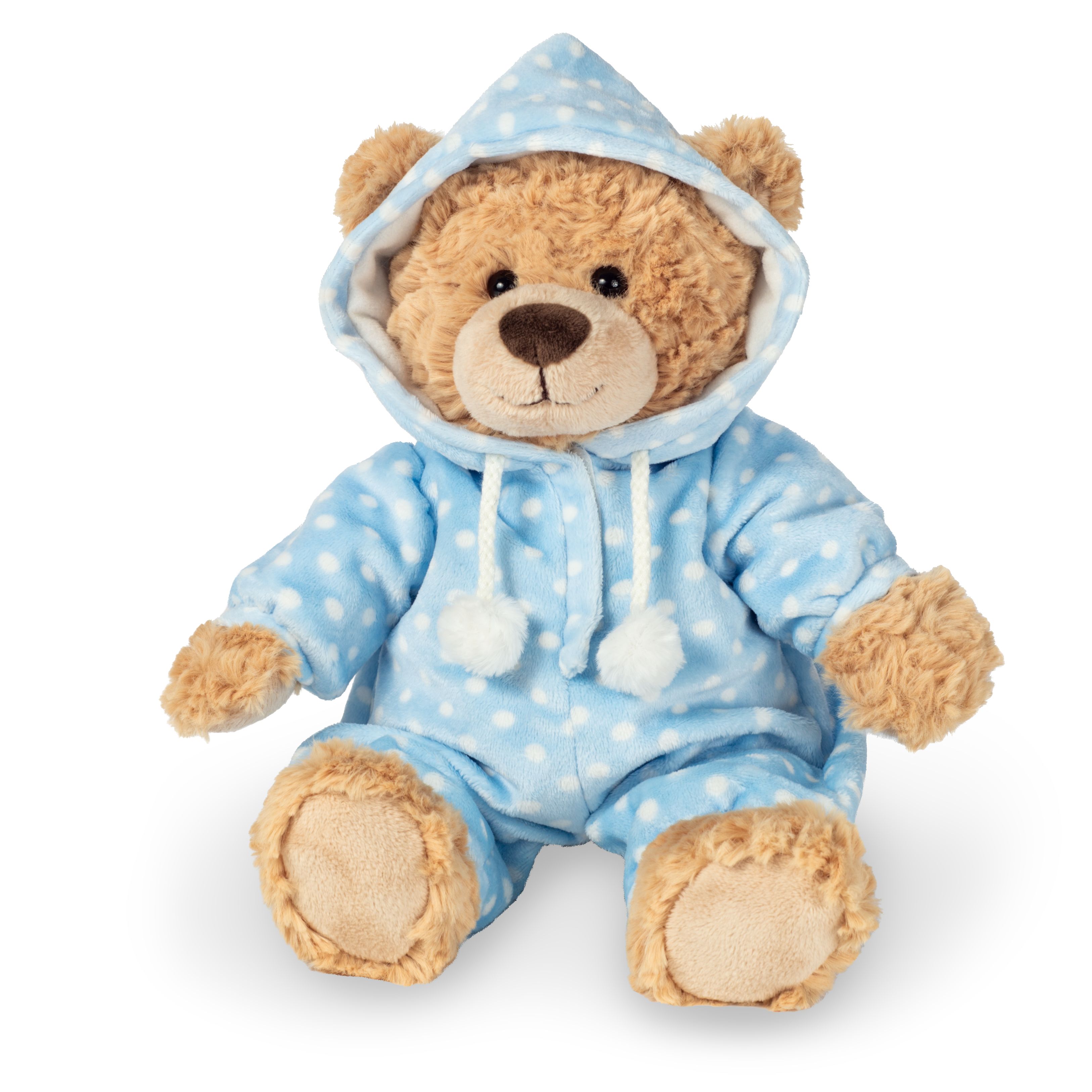 Kuscheltier Schlafanzugbär Hermann Teddy Original mehrfarbig Polyester