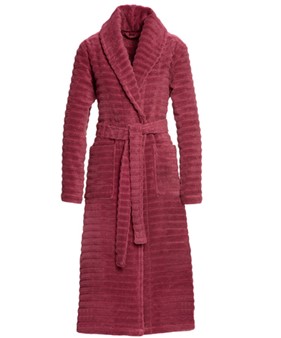 Bademantel COCO rosa Frottee