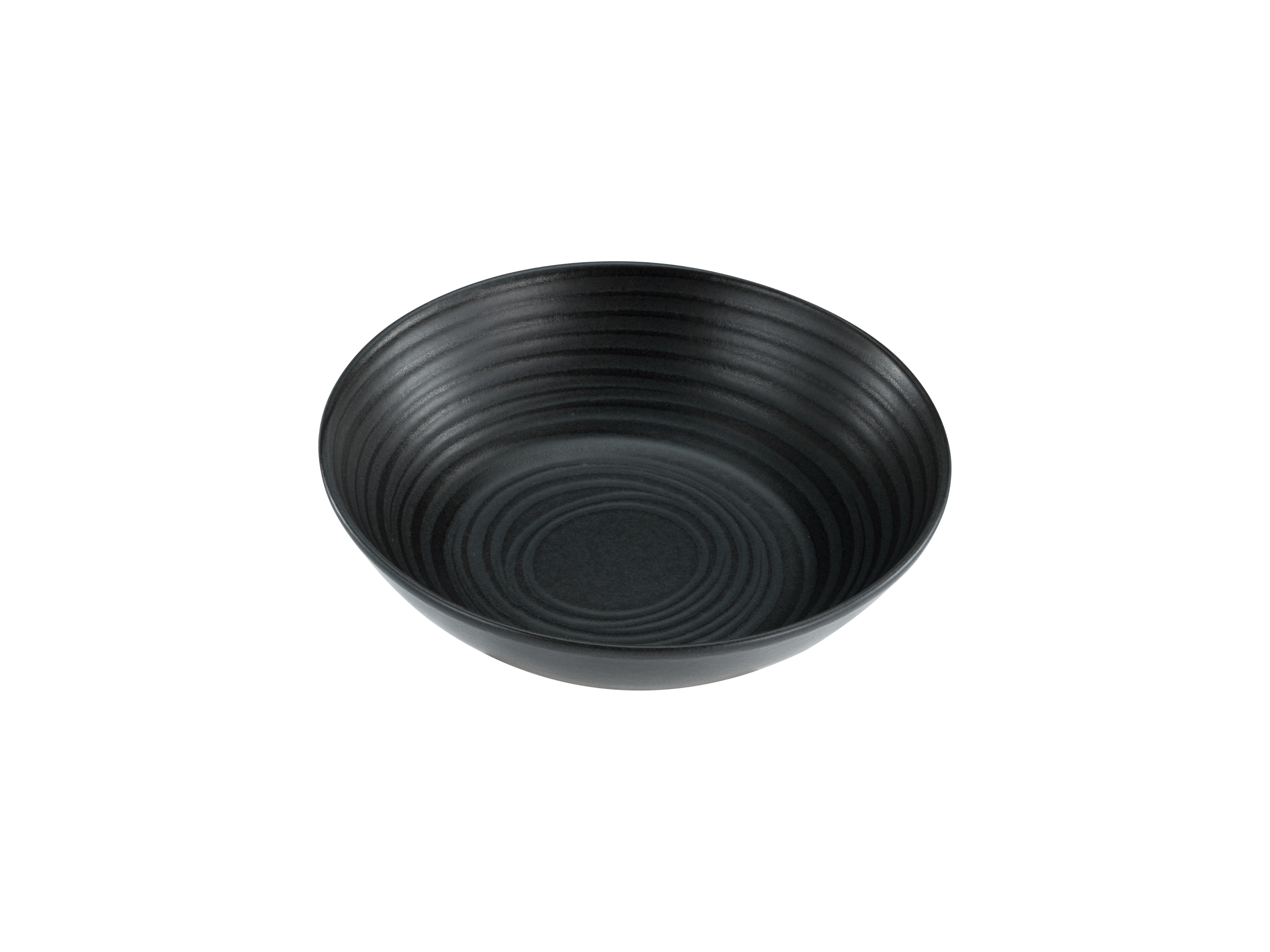 Ciotola multiuso LAVA STONE Nero W0/H4,9/D17cm