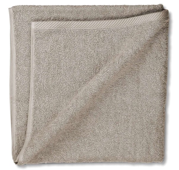 Duschtuch Ladessa silbergrau 100% Baumwolle